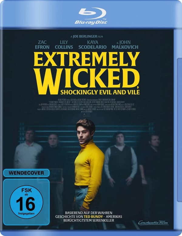Extremely Wicked, Shockingly Evil and Vile (Bluray) Brand New