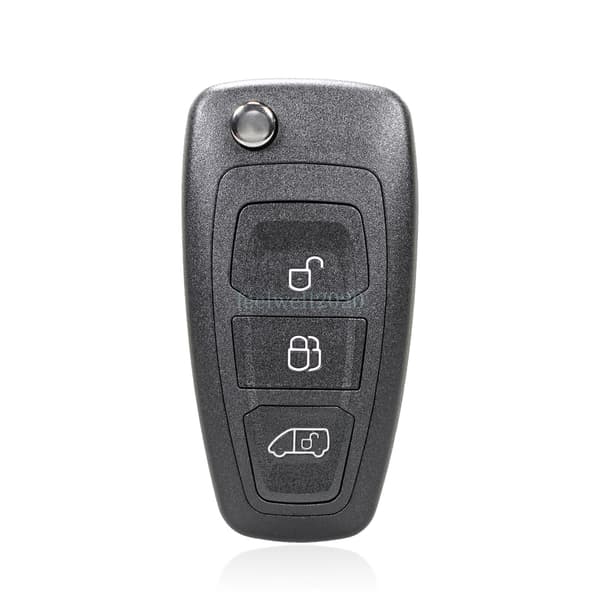 3 Button Remote Flip Key Fob Case for Ford Transit MK8 2013 2014 2015 2016 2017