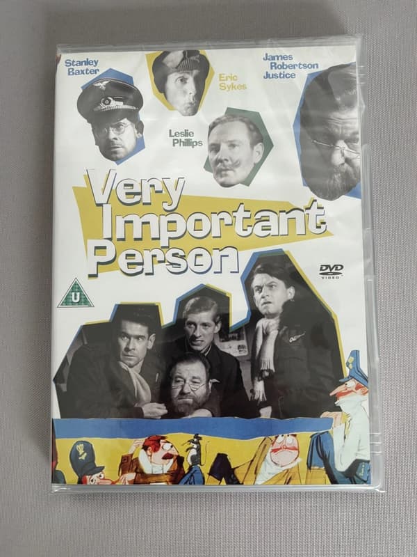 Very Important Person DVD Stanley Baxterin kanssa
