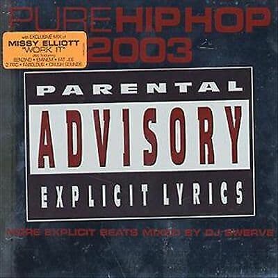 Pure Hip Hop 2003 CD 2 discs (2002) Pre-Owned