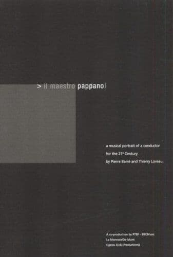 Il Maestro Pappano: A Musical Portrait DVD (2002) Cert E Pre-Owned Region 2
