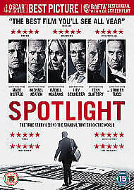 Spotlight DVD (2016) Mark Ruffalo, McCarthy (DIR) Cert 15 Pre-Owned Region 2