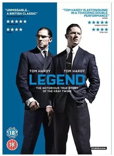 Legend (2015) med Tom Hardy, Christopher Eccleston DVD