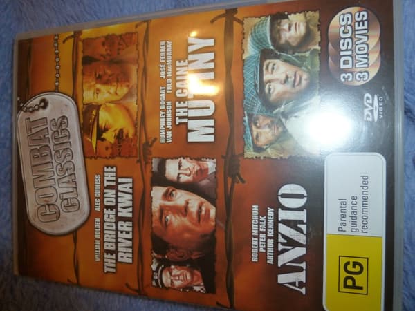 Combat Classics: 3-Film Boks (DVD)