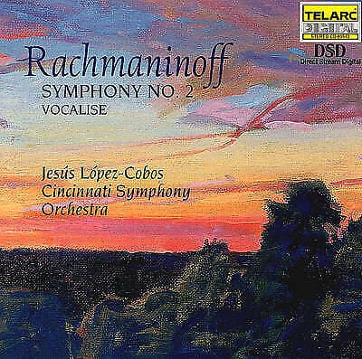 Cincinnati Symphony Orchestra : Rachmaninoff: Symphony No. 2 / Vocalise CD Pre-Owned