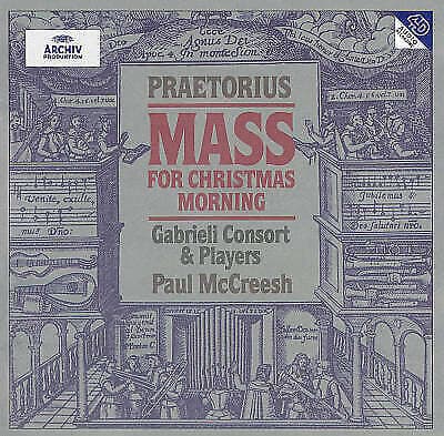 Michael Praetorius : Mass - Praetorius CD (1994) Pre-Owned