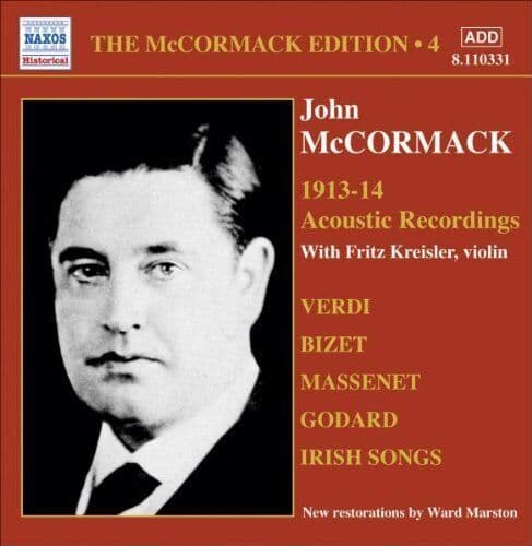 Various Composers : Mccormack Edition Vol. 4: 1913 - 14 Acoustic Recordings CD Pre-Owned