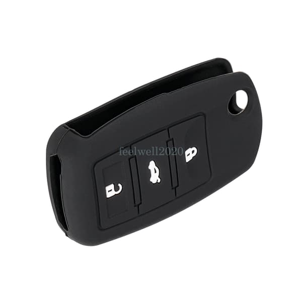 For VW Transporter Scirocco Tiguan Golf Flip Key Fob Case Shell Cover Silicone