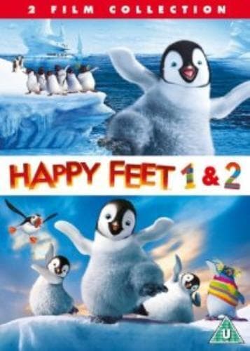 Happy Feet 1 & 2 DVD (2012) – Animoitu Tuplapakkaus