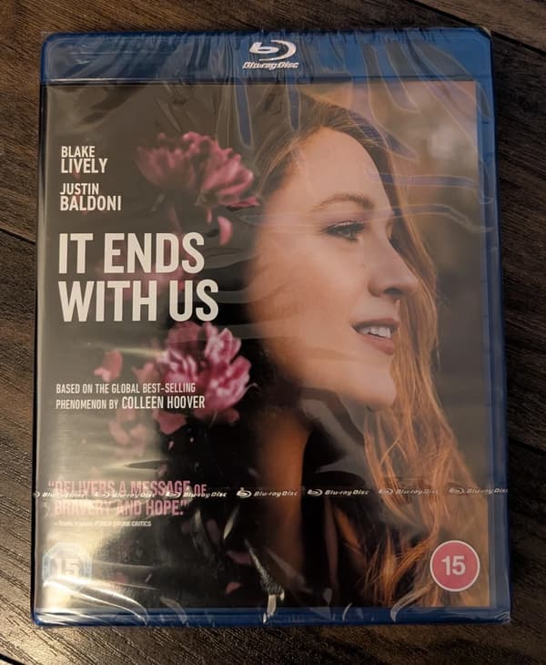 It Ends With Us [15] Bluray Brand New
