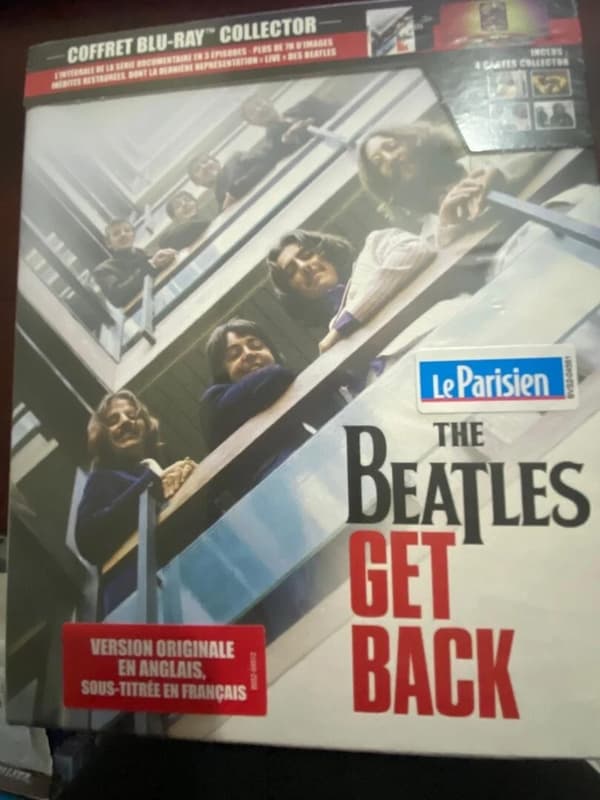 The Beatles Get Back Bluray Brand New