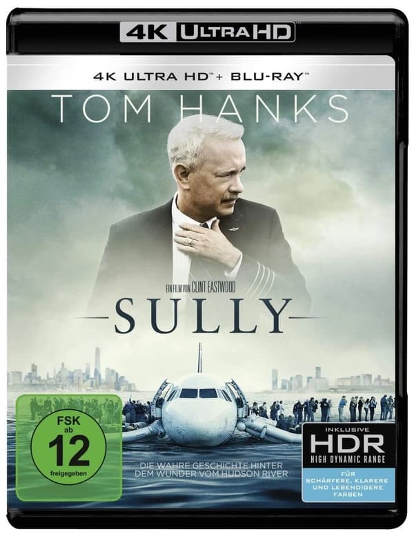 Sully (4K UltraHD + 2DBluray) (2Disc Version) (4K UHD Bluray) Brand New