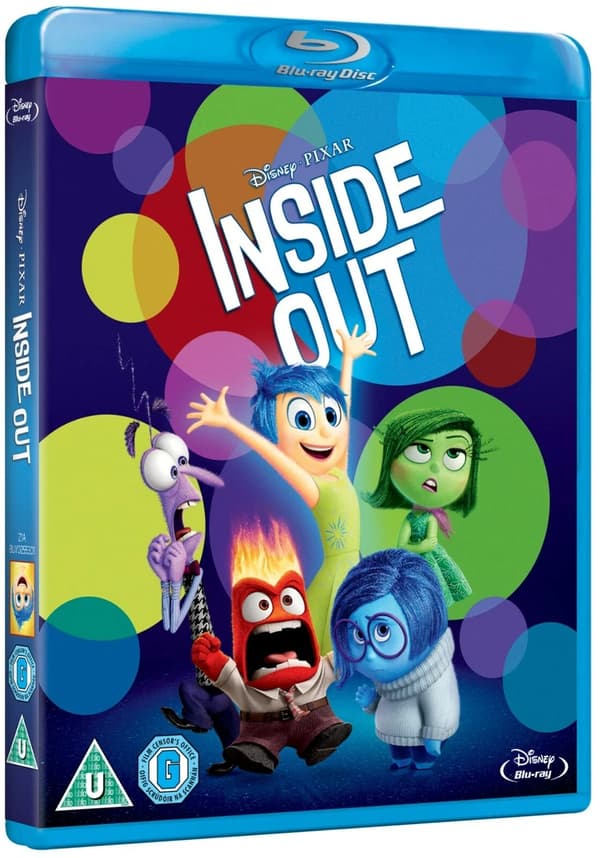 Inside Out (2015)Â? Bluray + Bonus Features [A,B,C] Brand New