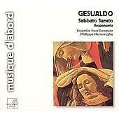 Carlo Gesualdo : Gesualdo - Sabbato Sancto CD Pre-Owned