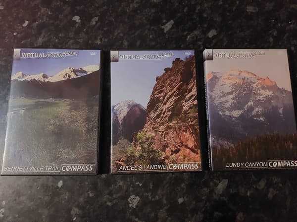 Virtual Active Compass Hike (DVD) - 3-pak til løbebånd