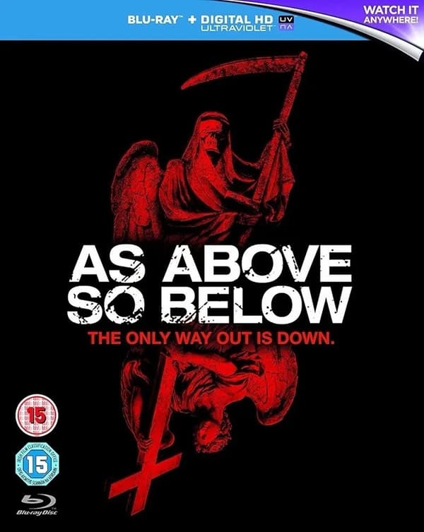 As Above, So Below Bluray 2014 Horror Brand New