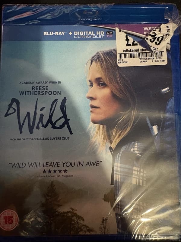 Wild Blu Ray Reese Witherspoon Brand New