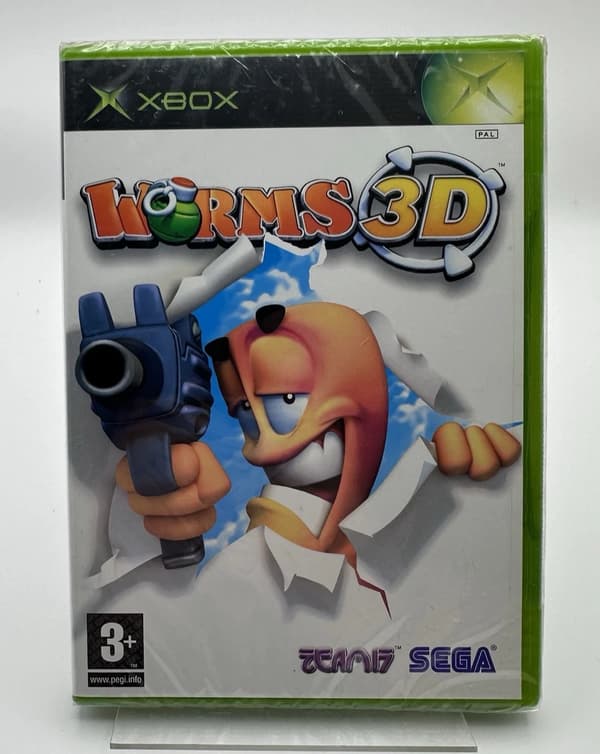 Xbox Worms 3D Pal Brand New