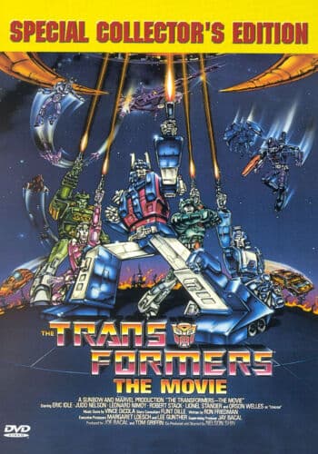 Transformers The Movie DVD
