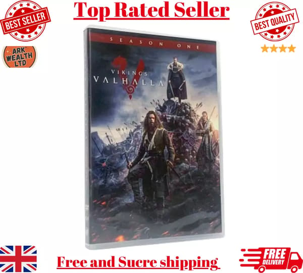 Vikings: Valhalla Säsong 1 – 3-Disc DVD Box Set