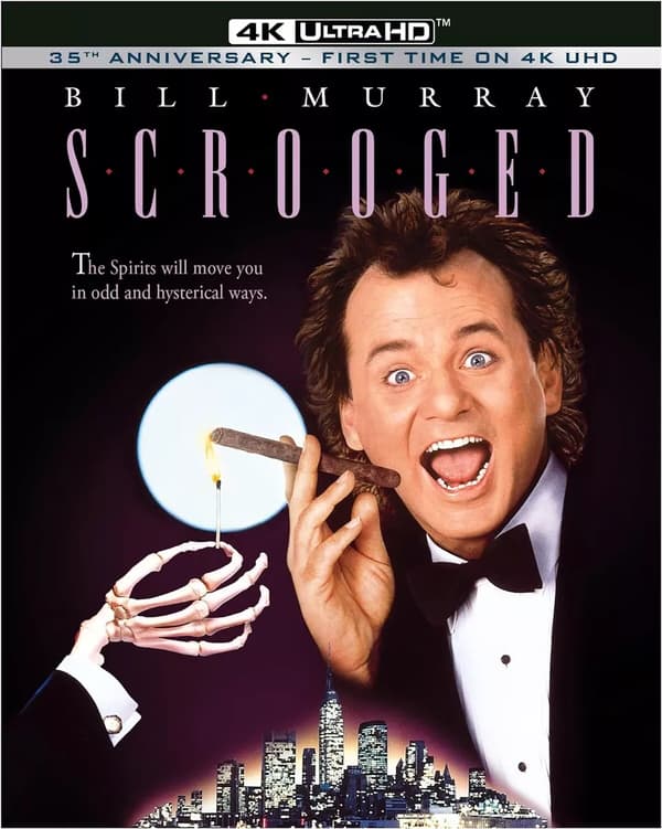 Scrooged (UHD) [BLURAY] Brand New