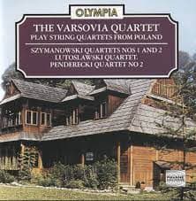 Varsovia Quartet : Szymanowski: String Quartet No. 1 & 2 / CD Pre-Owned