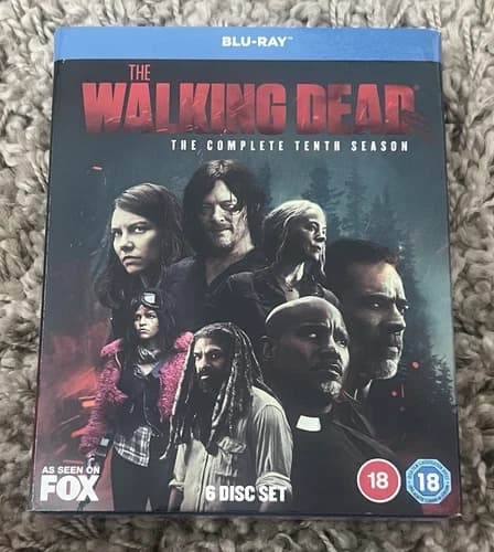 The Walking Dead: Sæson 10 - Blu-ray Box Set - Region 2