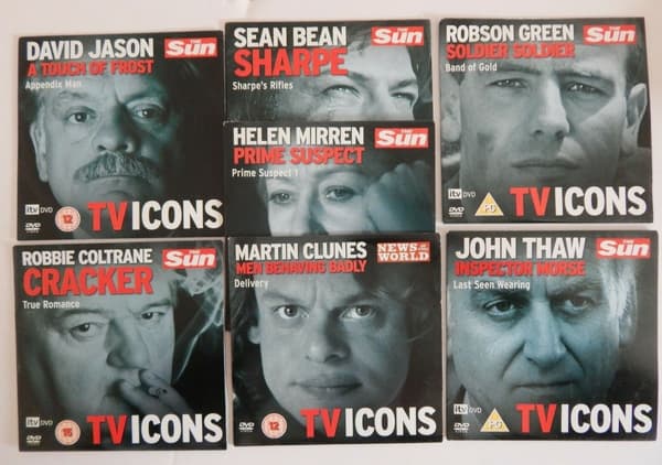 7 TV-IKONER: Klassiske Dramaserier DVD