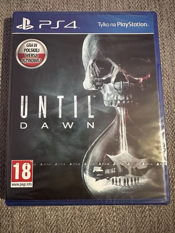 UNTIL DAWN PL SONY PS4 Brand New