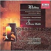 Walton, Sir William : Walton: Symphony No.1/Belshazzars Feast CD Pre-Owned