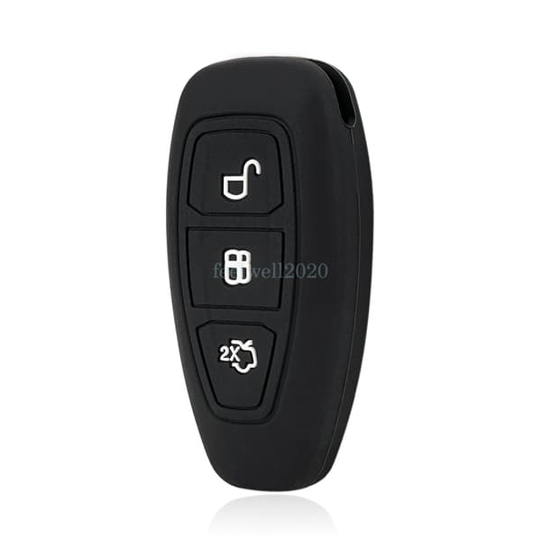 3 Button Keyless Remote Key Fob Case Shell + Cover For Ford Fiesta Focus Kuga