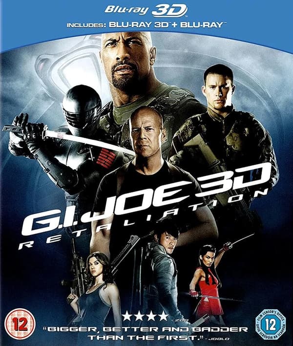GI Joe Retaliation 3D+2D BluRay Brand New