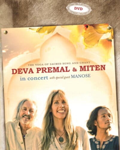 Deva Premal And Miten: In Concert With Manose DVD (2011) Deva Premal Cert E Pre-Owned Region 2