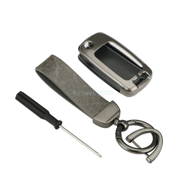 For VW Volkswagen Golf MK5 Polo Caddy Passat Eos 3 Button Remote Key Cover Case
