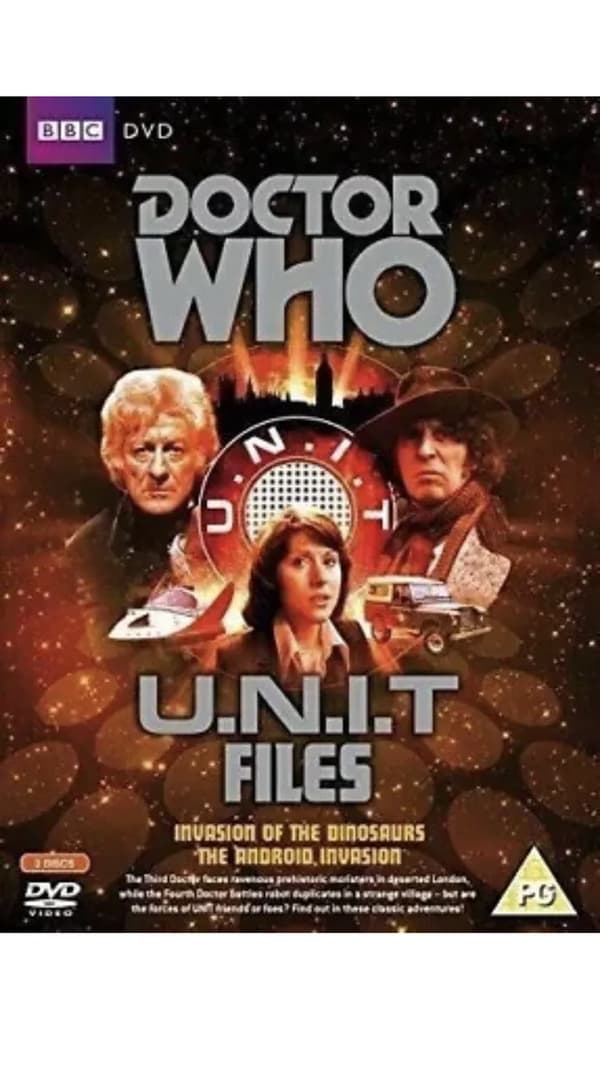 Doctor Who UNIT Files Boxset (DVD) – Android Invasion & Dinosaur