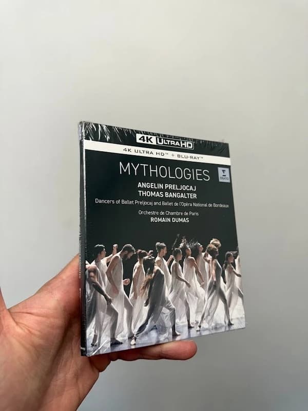 Mythologies (4kUHD Bluray) Romain Dumas 2 Discs Squashed Cover Brand New