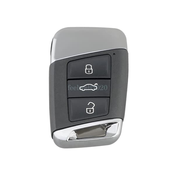 3 Button Remote Key Case Fob Shell Blade For VW Passat B8 2015 2016 2017 2018