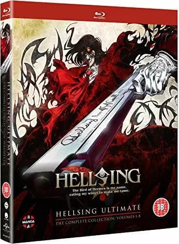 Hellsing Ultimate Vol 1-10 Komplett Blu-ray