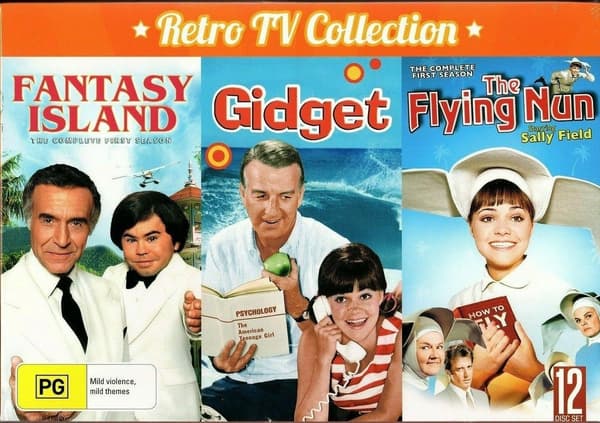 Retro TV-samling: Fantasy Island, Gidget DVD