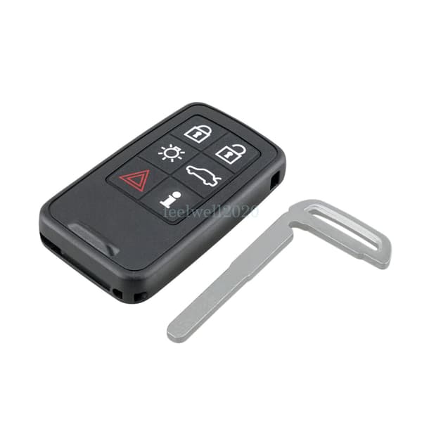 6 Button Remote Key Fob Case Shell for Volvo V70 2008 2009 2010 2011 2012 2013