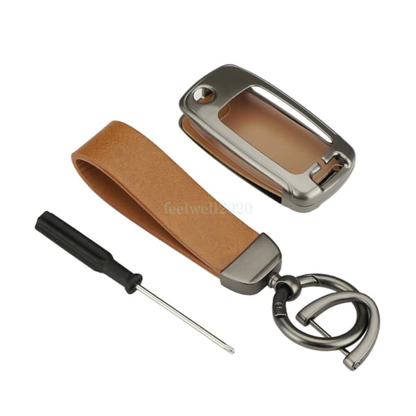 For VW Golf MK5 Polo Beetle Jetta Tiguan Eos 3 Button Remote Key Fob Case Cover