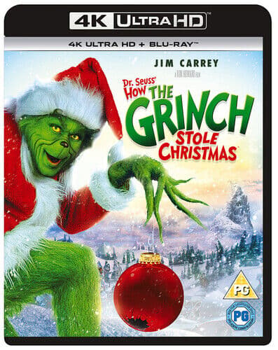 Grinchen DVD (2017) – Jim Carrey, Ron Howard