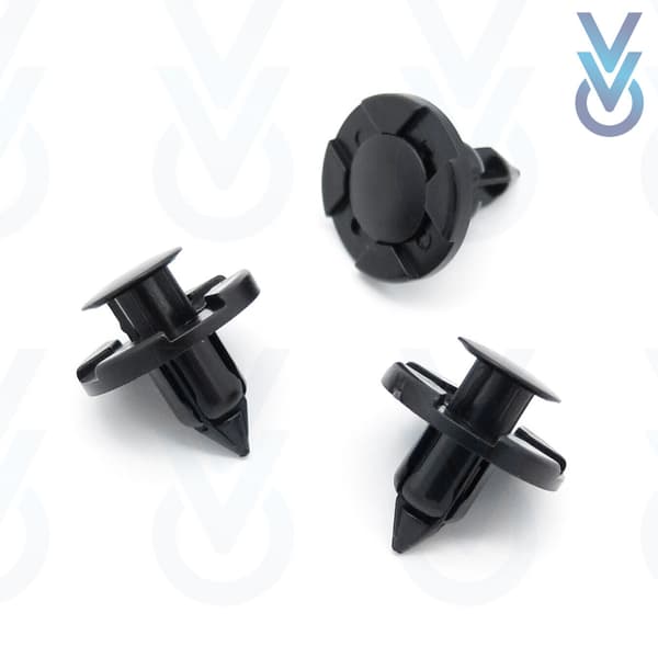 10x Front Grille / Slam Panel Clips for some Nissan Qashqai, Note