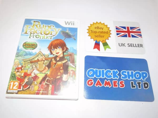 Rune Factory Frontier pal version Brand New