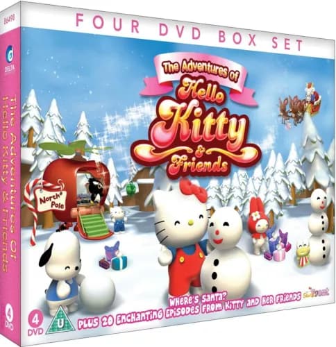 Hello Kitty & Friends - 4 Disc Boks DVD