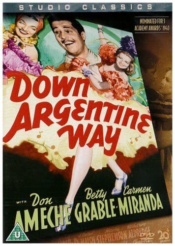 Down Argentine Way DVD (2006) Don Ameche, Cummings (DIR) Cert U Pre-Owned Region 2