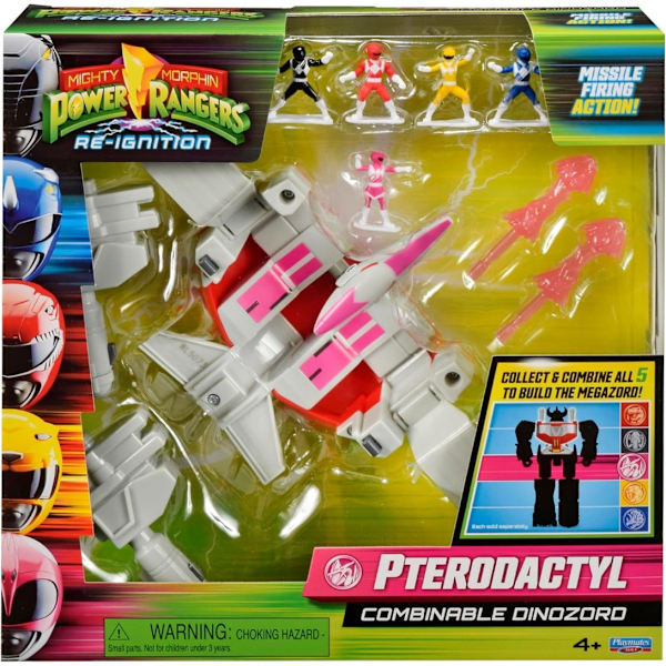 Mighty Morphin Power Rangers Re-Ignition Pterodactyl Combinable ...