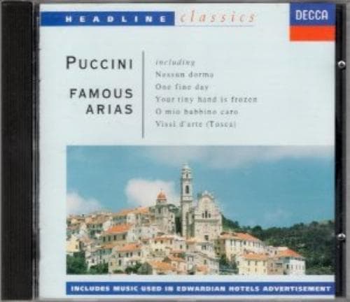 Various : Puccini:Famous Arias CD Pre-Owned