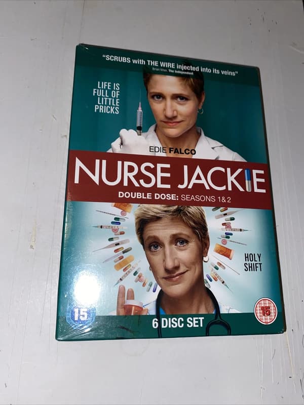 Nurse Jackie: Sæson 1 & 2 DVD Boks Sæt