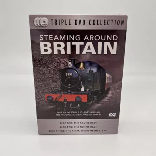 Steaming Around Britain - Trippel 3 X DVD-samling